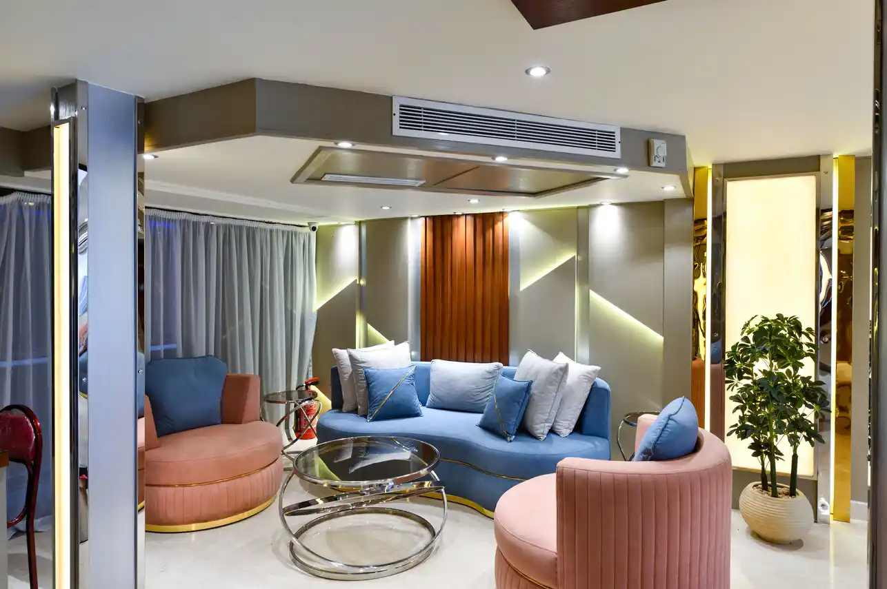 Lounge aboard the Nile Treasure Nile Cruise Nile cruise